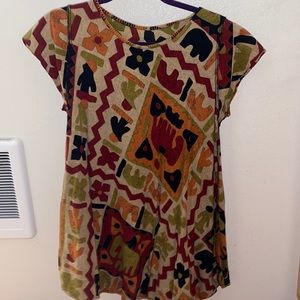 Printed T shirt Dress